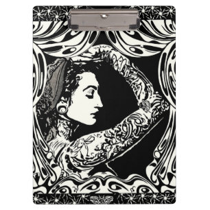 Carpeta De Pinza Tablero gitano tatuado