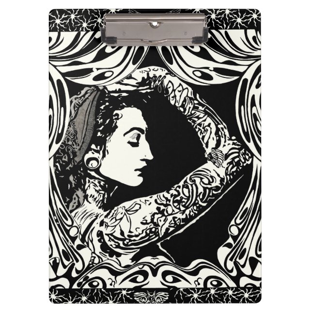 Carpeta De Pinza Tablero gitano tatuado (Anverso)