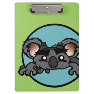 CARPETA DE PINZA TABLERO LINDO DEL OSO DE KOALA
