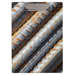 Carpeta De Pinza Tablero oxidado del Rebar