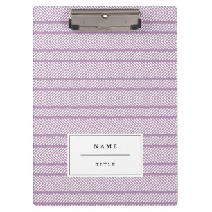 Carpeta De Pinza Tablero personalizado modelo moderno - lila