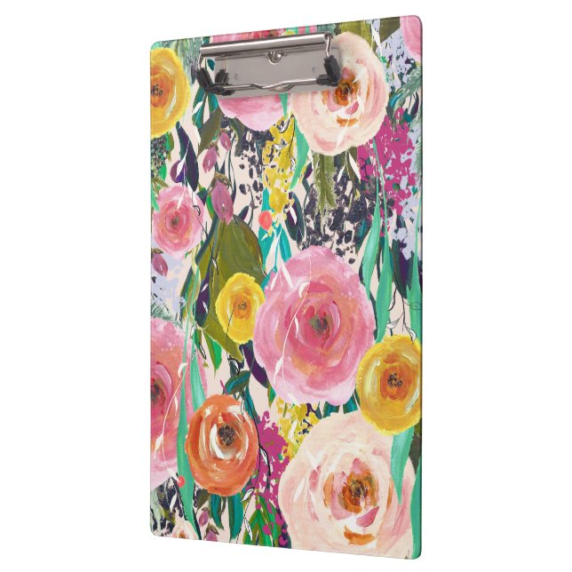 Carpeta De Pinza Tablero pintado del regalo de las señoras de las (Izquierda)