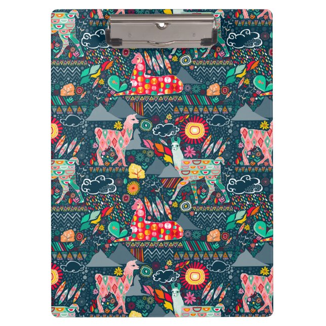 Carpeta De Pinza Tablero precioso de las llamas (Anverso)