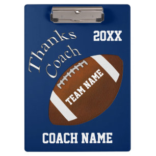Carpeta De Pinza Tableros personalizados del fútbol para los coches