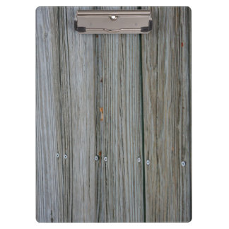 Carpeta De Pinza tablones de madera del muelle con los tornillos