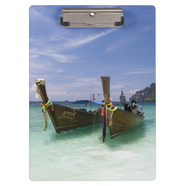 Carpeta De Pinza Tailandia, isla Phi Phi Don, playa Yong Kasem, (Anverso)