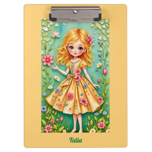 Carpeta De Pinza TALIA ~ Chica lindo ~