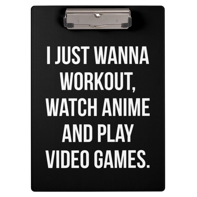 Carpeta De Pinza Taller, ver anime, jugar videojuegos - Gimnasio di (Anverso)