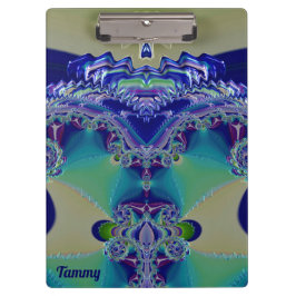 Carpeta De Pinza ¡TAMMY ~ WOW! ¡EXTRAÑO! Azul amarillo Aqua y verde