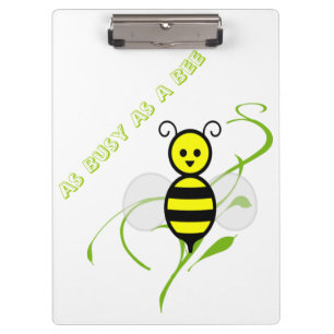Carpeta De Pinza Tan ocupado como una abeja