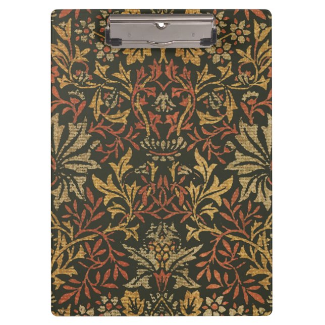 Carpeta De Pinza Tapiz del jardín de flores William Morris (Anverso)