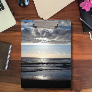 Carpeta De Pinza Tarde en la playa