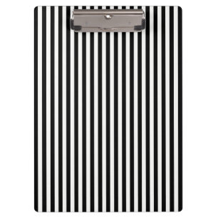 Carpeta De Pinza Tarea lineal en blanco y negro