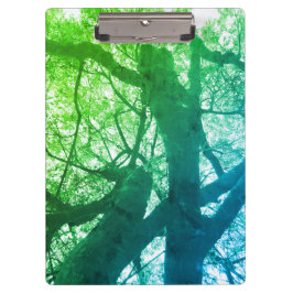 Carpeta De Pinza Tarjeta clip verde Bonsai