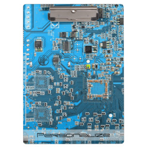 Carpeta De Pinza Tarjeta de circuito azul PCB del conjunto del circ