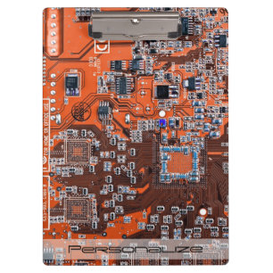 Carpeta De Pinza Tarjeta de circuito del Naranja PCB del conjunto d