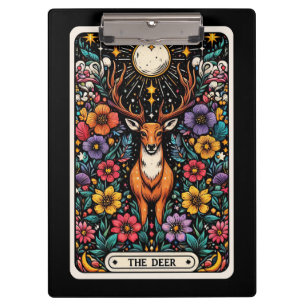 Carpeta De Pinza Tarjeta de Tarot del Ciervo Simbolismo de Animal