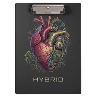 Carpeta De Pinza Tarjeta madre de corazón híbrido anatómico Circuit