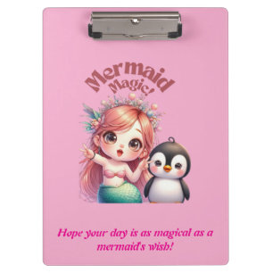 Carpeta De Pinza Tarjeta mágica de sirvienta para navidades con div