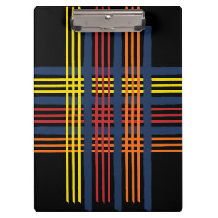 Carpeta De Pinza Tartán Notebook