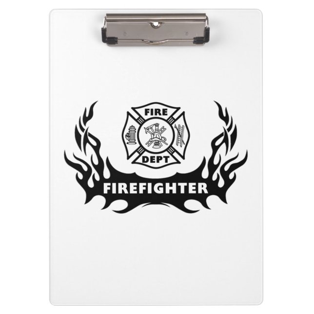Carpeta De Pinza Tatuaje del bombero (Anverso)