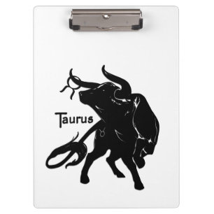Carpeta De Pinza Tauro Poderoso el Toro Zodiaco