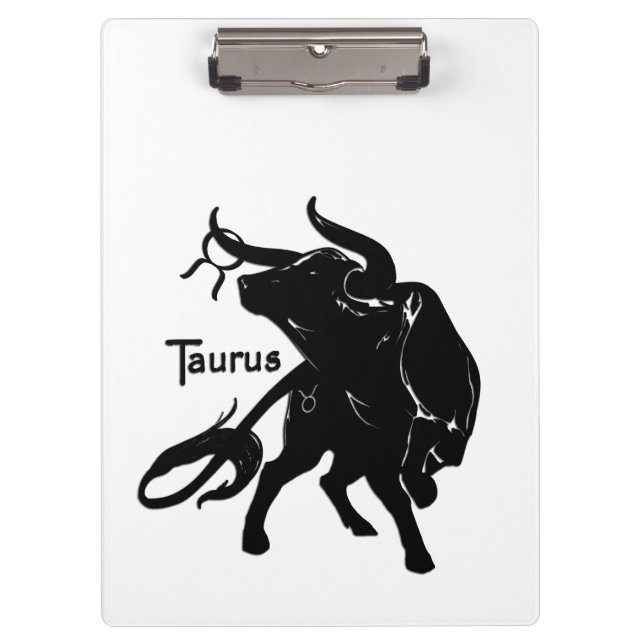 Carpeta De Pinza Tauro Poderoso el Toro Zodiaco (Anverso)