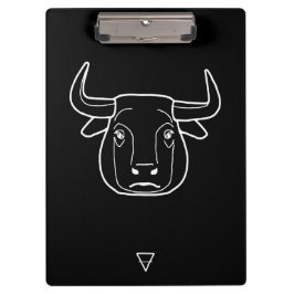 Carpeta De Pinza Taurus Zodiac Sign - 