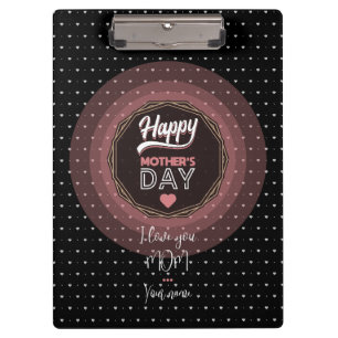 Carpeta De Pinza Te amo mamá