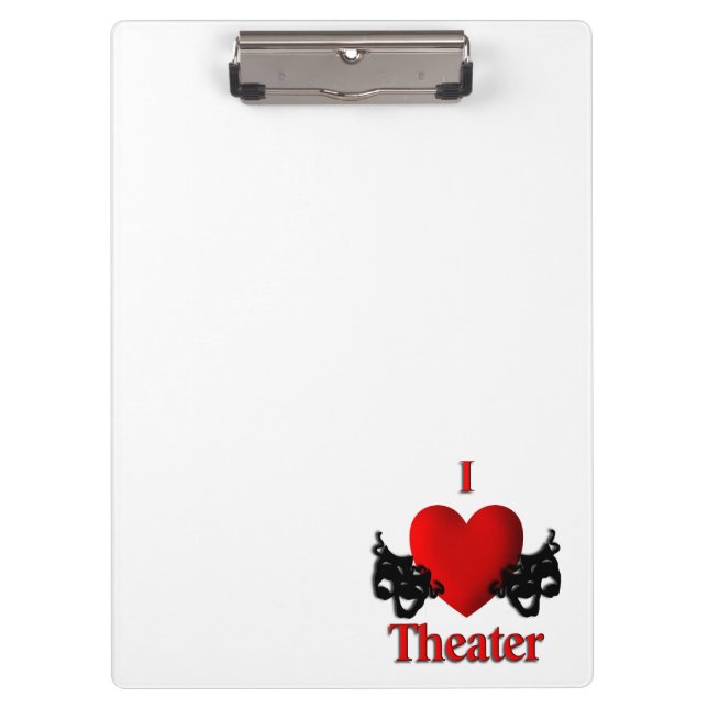 Carpeta De Pinza Teatro I Heart (Anverso)