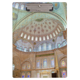 Carpeta De Pinza Techo abovedado interior colorido de la Mezquita A
