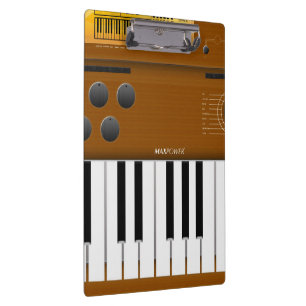 Carpeta De Pinza Teclado electrónico