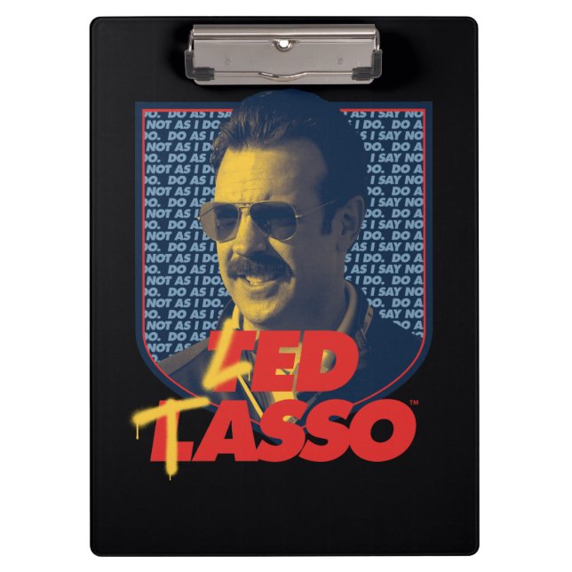 Carpeta De Pinza Ted Lasso | Led Tasso Badge (Anverso)