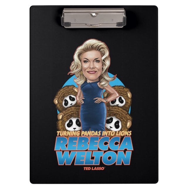 Carpeta De Pinza Ted Lasso | Rebecca Welton Bobblehead (Anverso)