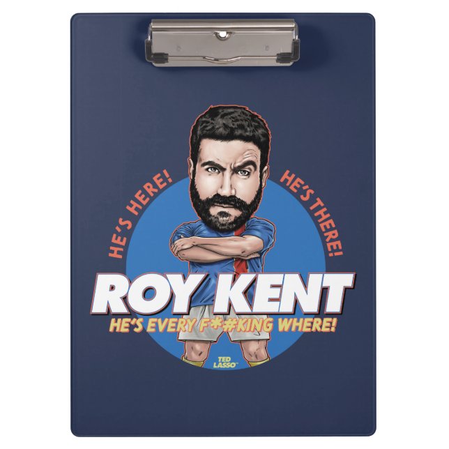 Carpeta De Pinza Ted Lasso | Roy Kent Bobblehead (Anverso)