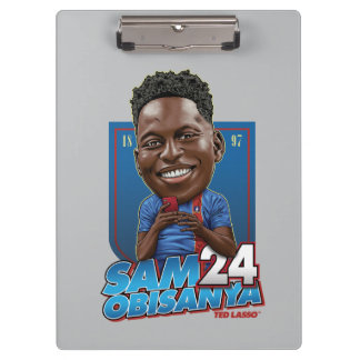 Carpeta De Pinza Ted Lasso | Sam Obisanya Bobblehead