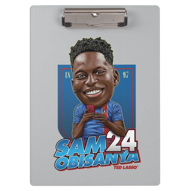 Carpeta De Pinza Ted Lasso | Sam Obisanya Bobblehead (Anverso)