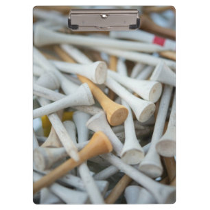 Carpeta De Pinza Tees de golf