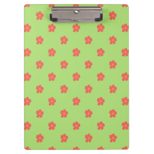 Carpeta De Pinza Tejido floral delgado