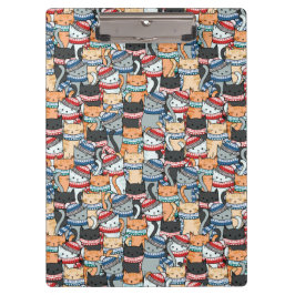 Carpeta De Pinza Tejidos de patrones de Gorras y estacas de inviern