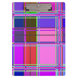 Carpeta De Pinza Tela de cuadros rosa Patrón de tela de Madras