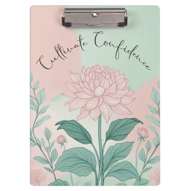 Carpeta De Pinza Tema de confianza de cultivo (Anverso)
