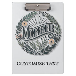 Carpeta De Pinza Tema de Mompreneur