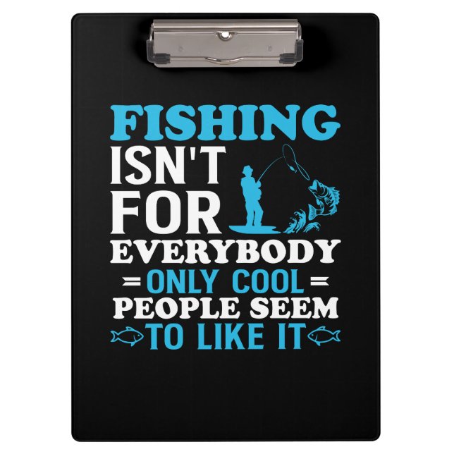Carpeta De Pinza Tema de Pesca (Anverso)