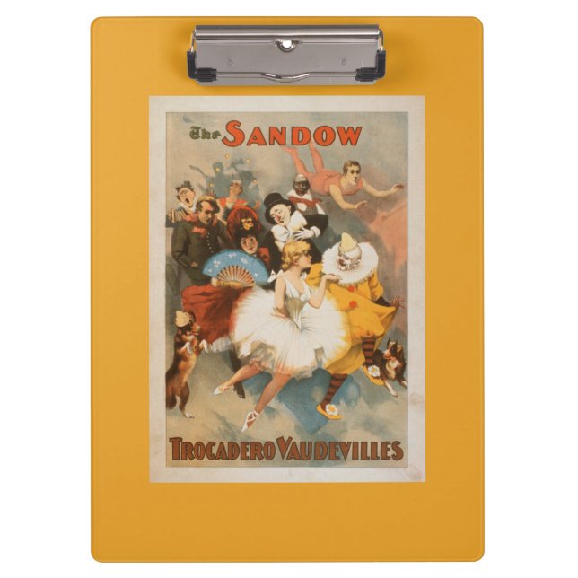 Carpeta De Pinza Tema del carnaval de los vodeviles de Sandow (Anverso)