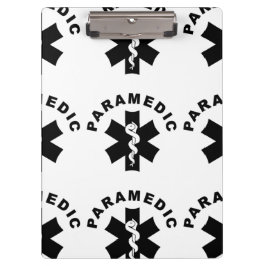 Carpeta De Pinza Tema del paramédico