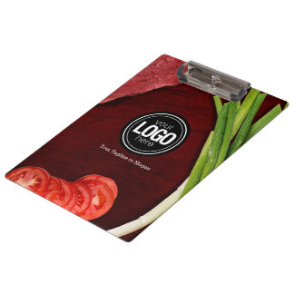 Carpeta De Pinza Tema del restaurante de carne personalizado