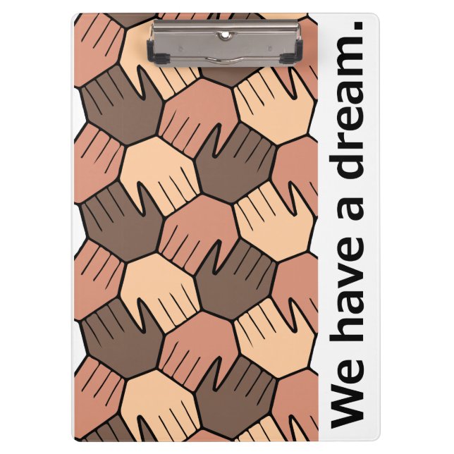 Carpeta De Pinza Tenemos un sueño. (Anverso)