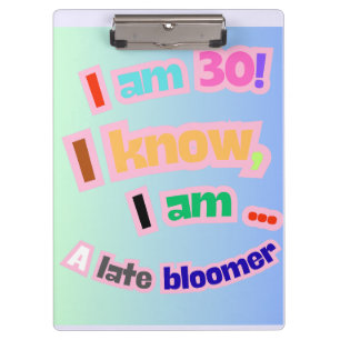 Carpeta De Pinza Tengo 30 años, lo sé, soy un bloguero tardío