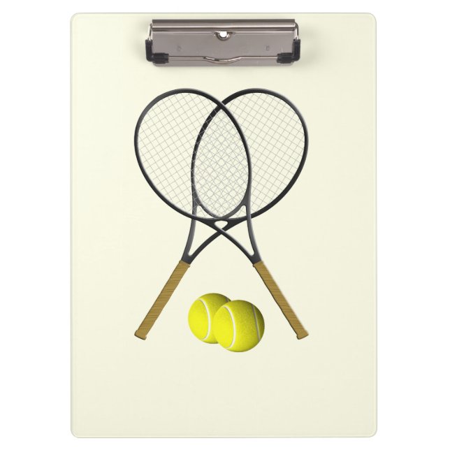 Carpeta De Pinza Tennis Doubles Cream (Anverso)